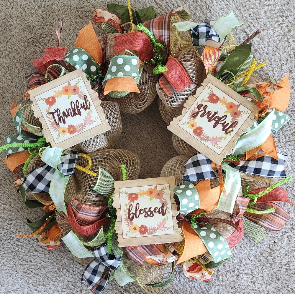 Fall / Thanksgiving Wreath